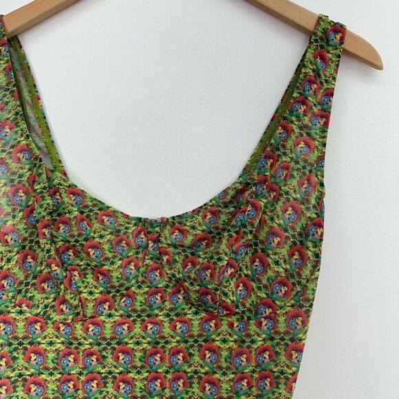 Lifestyles Direct Women’s Tan Through Printed One Piece Scoop Back Underwire Swi - Picture 8 of 8